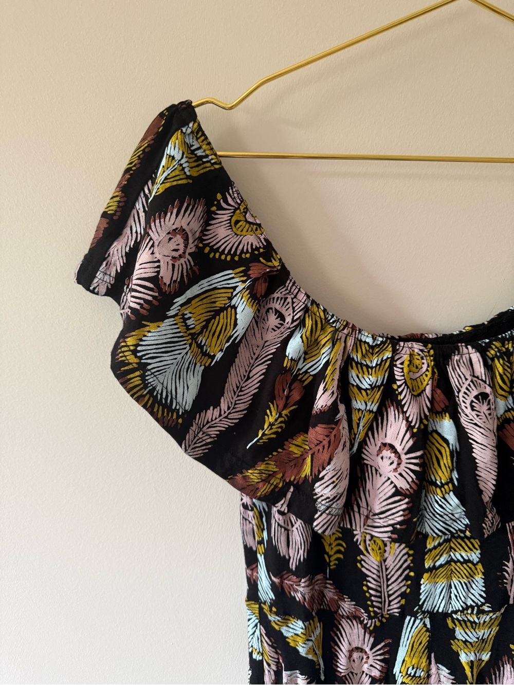 Thief and Bandit Off the Shoulder Dress